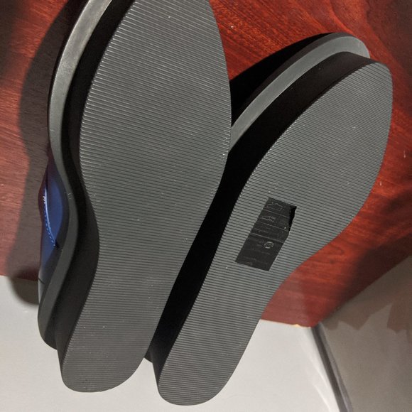 Cheap Monday Blue Platform Shoes - Picture 9 of 14